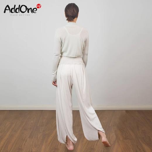 AddOne+1 New 瑜伽时尚罗纹系带针织衫外搭 商品图4