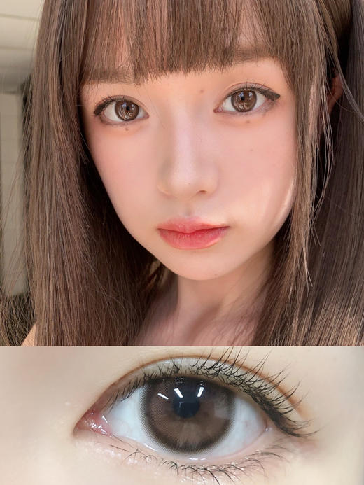 【日抛和半年抛】 樱礼与她 fullygift  |  中直径14.2，着色直径13.4 |【同品牌多盒或多副购买更划算，具体活动可以咨询在线客服】自然素颜美瞳 特别自然🔥 商品图10