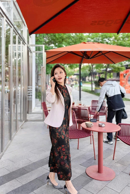 逸红颜明月优选#30姆米重磅真丝西装「缦月」真丝静奢高智感，奢美至极的"万元"平替 商品图4