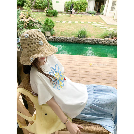 【129元任选2件】最后一波现货！蓝色碎花半身裙 商品图3