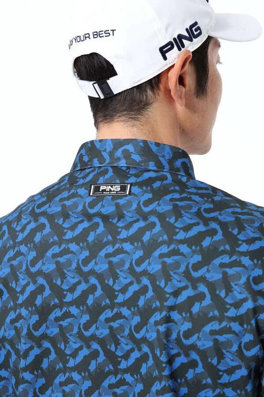 PING高尔夫Polo短袖 日本Kanoko面料防 晒速干 商品图9