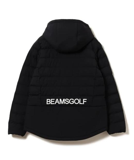 BEAMS GOLF高尔夫女款橙标弹力防水防风尼龙塔夫绸夹克外套 商品图3