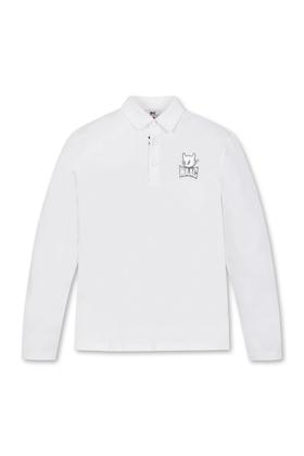 WAAC小恶魔男士 长袖PoloT 恤