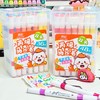 【色彩清晰，持久耐用】双头马克笔 丙烯可叠色 儿童专用彩绘笔 小学生diy专用美术画笔-QQ 商品缩略图0