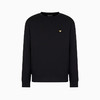 【二】EMPORIO ARMANI 阿玛尼 男士小鹰刺绣徽标混纺棉质针织衫 黑色 EM001700 AF10013 MC184 商品缩略图0