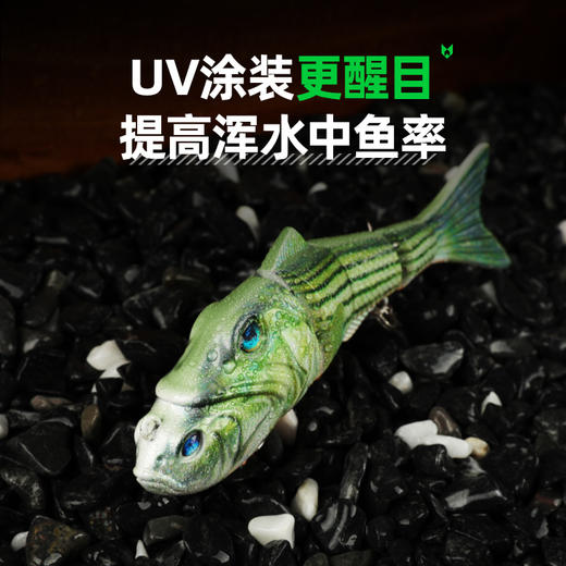 汉鼎大嘴系列多节鱼鲈鱼鳜鱼路亚假饵远投假饵拟饵 商品图2