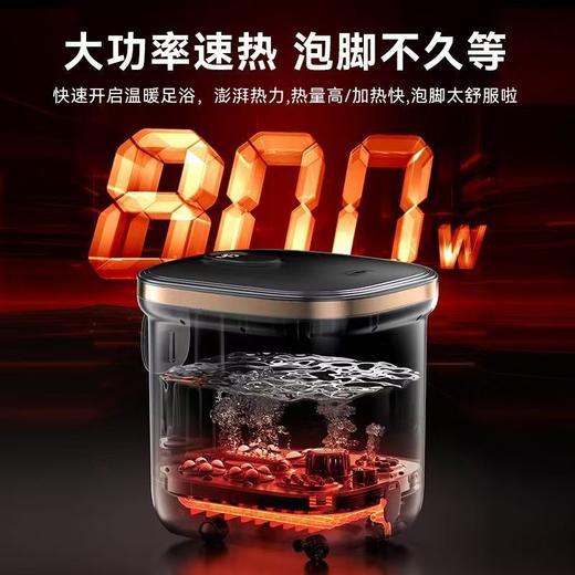 海尔泡脚桶全自动电动按摩足浴盆智能加热家用恒温洗脚盆足浴器机 商品图4