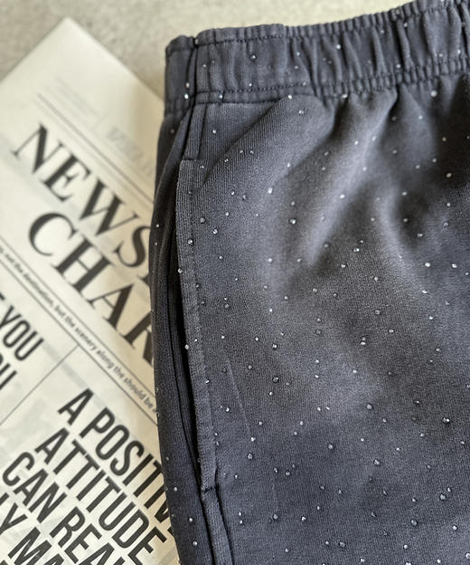 现货 THS-限时 大王家 重工满天星高温烫钻炒色T恤 半裙 BH2587+BK1178 商品图9