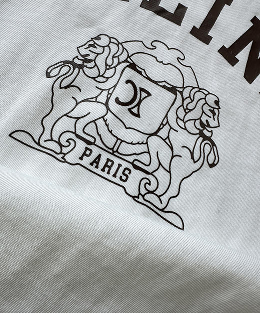 THS-限时 塞琳家 女士撞色字母印花T恤 2色 BH2588 商品图9