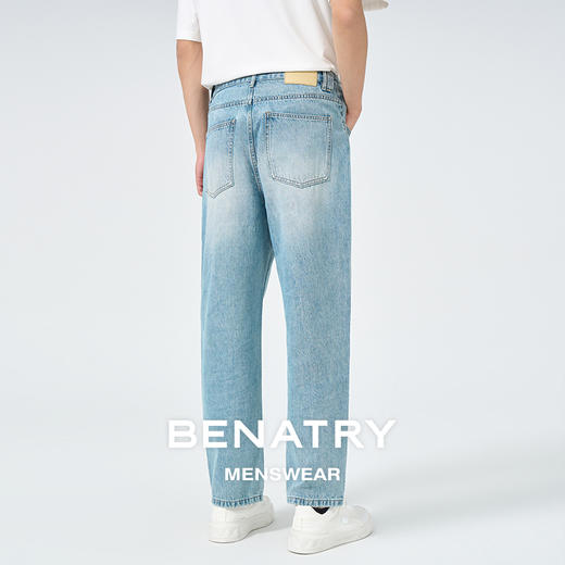 贝纳川夏季浅色牛仔裤ECT130004776 商品图4