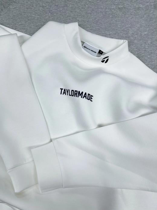 Taylormade 高尔夫男士 运动休闲 空气层面料 半高领字母长袖卫衣 商品图2