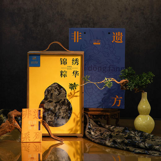 立家 端午双非遗系列 端午粽子礼盒 锦绣粽华1440g 6味12粽子 嘉兴粽礼 商品图3