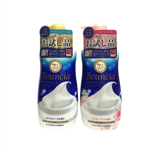 日本COW牛乳石碱沐浴露牛奶味/玫瑰味-360ml 商品图0