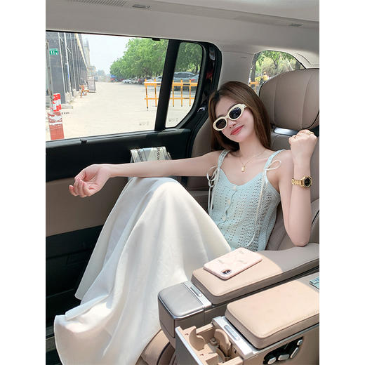 【129元任选2件】现货！系扣针织吊带背心 商品图2