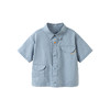 【纯棉】迷你巴拉男童工装风短袖衬衫夏季新款宝宝轻薄上衣 商品缩略图4