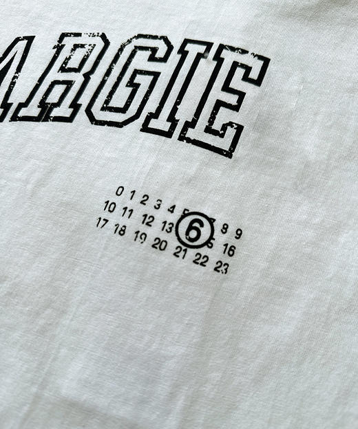 现货 THS-限时 M6家字母logo印花圆领T恤 3色 QH455 商品图10