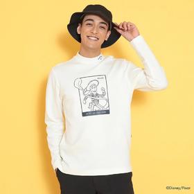 日本Callaway卡拉威高尔夫男士 玩具总动员系列24秋冬半高领弹力长袖T恤