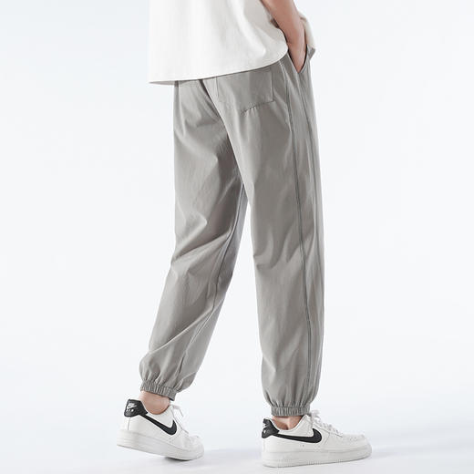 夏日男士凉感冰丝休闲裤  薄款凉感男士速干运动裤 商品图3