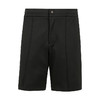 EMPORIO ARMANI 阿玛尼 男士小鹰徽标混纺棉质休闲短裤 黑色 EM001112 AF13488 UC001 商品缩略图0