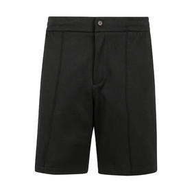 EMPORIO ARMANI 阿玛尼 男士小鹰徽标混纺棉质休闲短裤 黑色 EM001112 AF13488 UC001