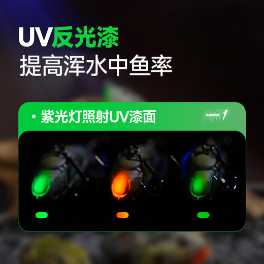 汉鼎大嘴水面拖拉机路亚饵饵流线远投假饵路亚饵炫彩水面系 商品图3