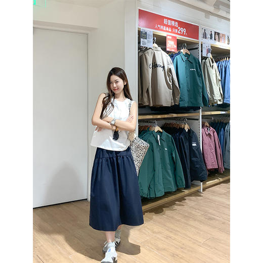 <曾小咸推荐>日系休闲白色宽松百搭纯色背心 商品图3