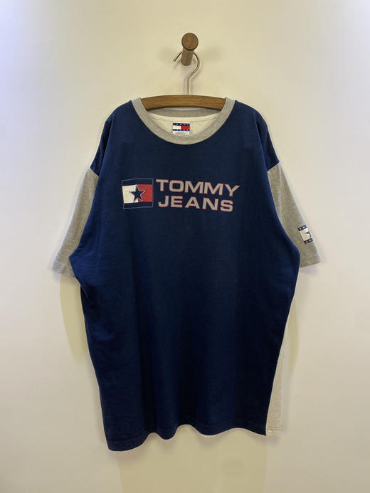 90年代 Vintage Tommy Hilfiger 美国制 短袖T恤 _SST(L) 商品图0
