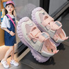 透网儿童时尚运动凉鞋2025夏季新款女童老爹鞋透气网面宝宝鞋 商品缩略图1