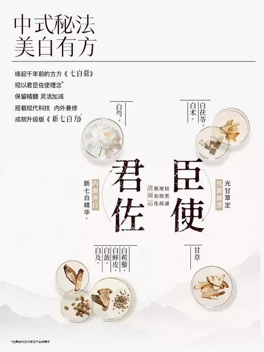 【美白特证霜】佰草集新七白面霜美白祛斑去黄提亮保湿霜 商品图1