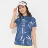 callaway高尔夫女装 花色翻领短袖 200cc透气凉感面料 防晒速干 商品缩略图3