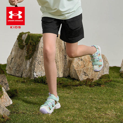 【12月-特惠福利】Under Armour安德玛儿童25新款梭织短裤252123348超低折扣 商品图1