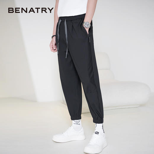 贝纳川夏季针织慢跑裤ECK235001402 商品图2
