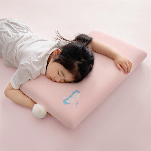 【儿童专用枕】软软云感儿童太空记忆枕 柔滑亲肤裸感护颈枕 商品图0