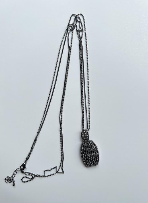 精工满钻长项链女韩版优雅气质镶钻长毛衣链44533
 商品图5