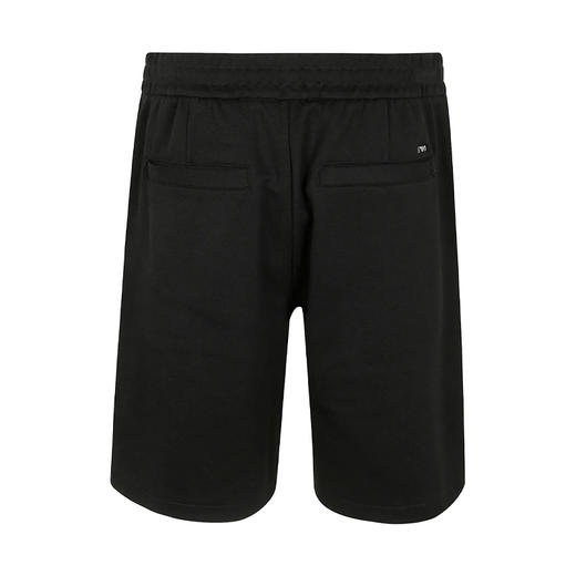 EMPORIO ARMANI 阿玛尼 男士小鹰徽标混纺棉质休闲短裤 黑色 EM001112 AF13488 UC001 商品图1