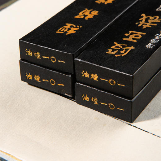 1985年上海墨厂制油烟101老墨（金坛县政府定版段玉裁组墨） 商品图4