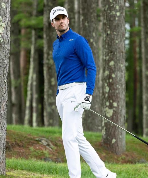 高尔夫Srixon男士提花满幅设计长袖 商品图2