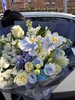 蓝白系花束 商品缩略图1
