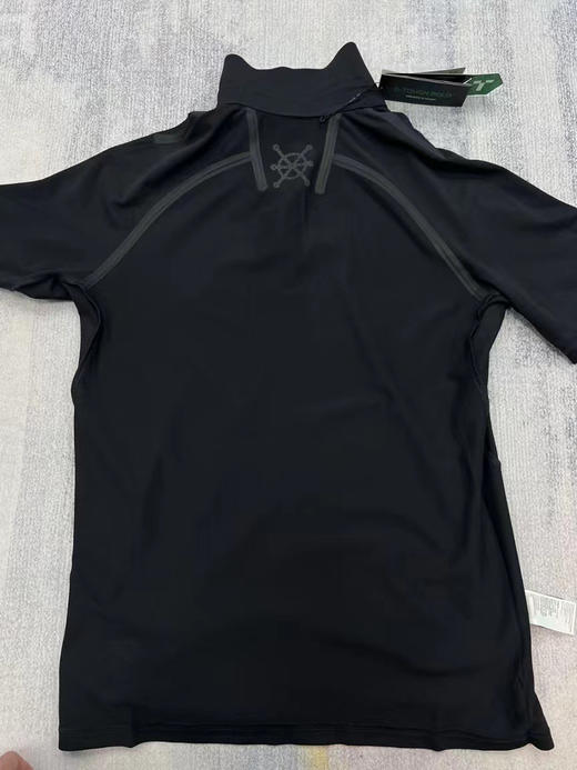 正品迪桑特高端黑标日常通勤男士polo衫，超声波压胶工艺，胸前暗扣处理 高端！尺码M-3XL 商品图2