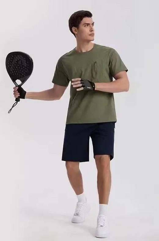 挪威老人头 Norrøna 高弹格鲁网面料透气吸湿夏季男士口袋短袖T恤 商品图2