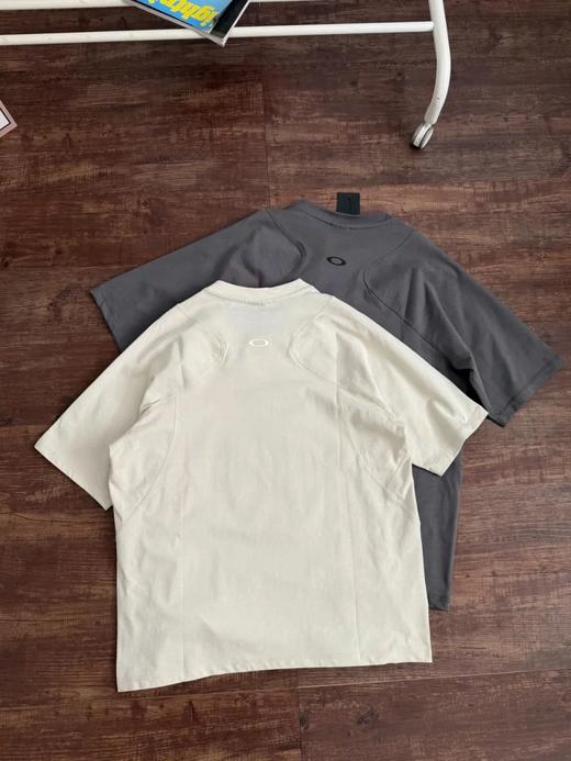 欧克利Oakley户外休闲硅胶logo短袖登山跑步运动速干T恤 商品图2