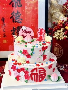 双层 花团锦簇（需要打车配送运费自理）