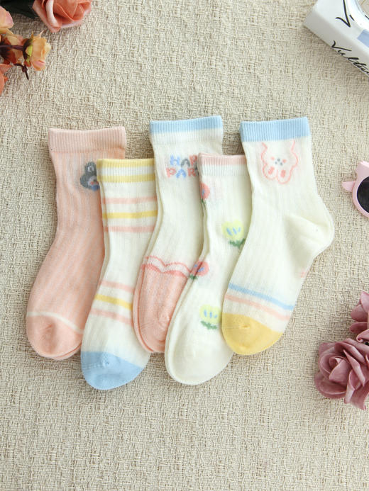 【柠檬舒品lemonsox儿童网眼袜】新品疯抢❗5双💰16.8 拿下❗线下专柜同步售卖，A类标准！穿搭有它不沉闷❗️ 商品图3