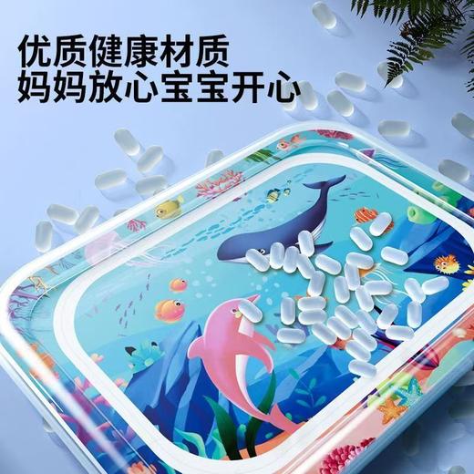 儿童拍拍水垫婴儿宝宝学爬玩具家用训练加厚充气益智爬行引导神器 商品图4