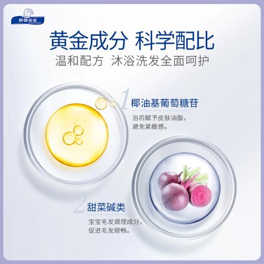 顺峰宝宝洗发沐浴露300ml 商品图2