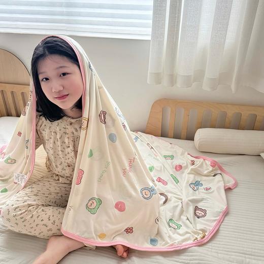 A类婴儿裸睡级标准 凉感超柔针织儿童夏被 幼儿园午休夏凉被 商品图2