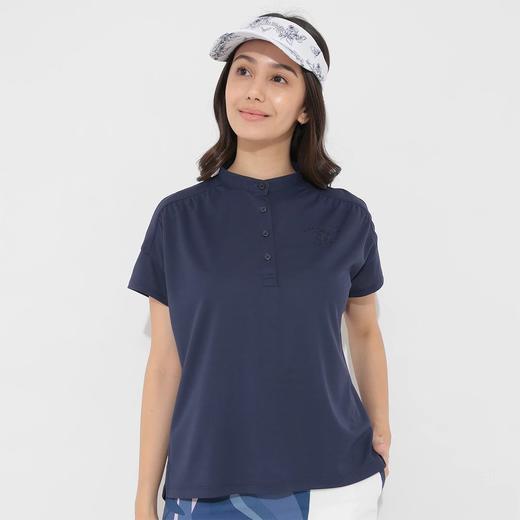 日版高尔夫Callaway1982女士纯色立领短袖凉感200cc透气面料 商品图3