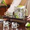 百合花玻璃水壶水杯 商品缩略图2