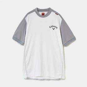 callaway高尔夫男士红标系列高领短袖衬衫