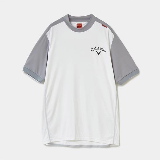 callaway高尔夫男士红标系列高领短袖衬衫 商品图0